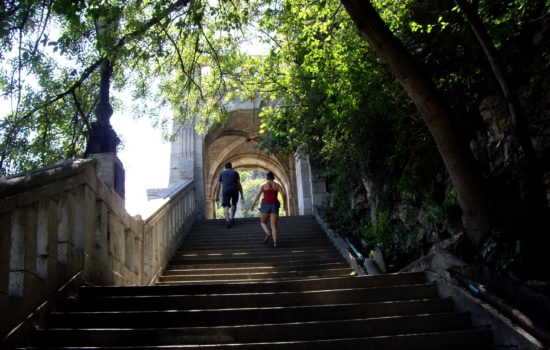 Vers la citadelle - Budapest