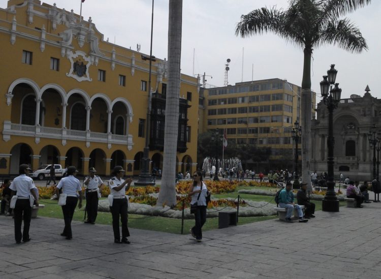 Place centrale -Lima - Pérou