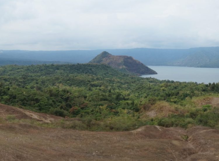 Vue volcan Taal - Philippines