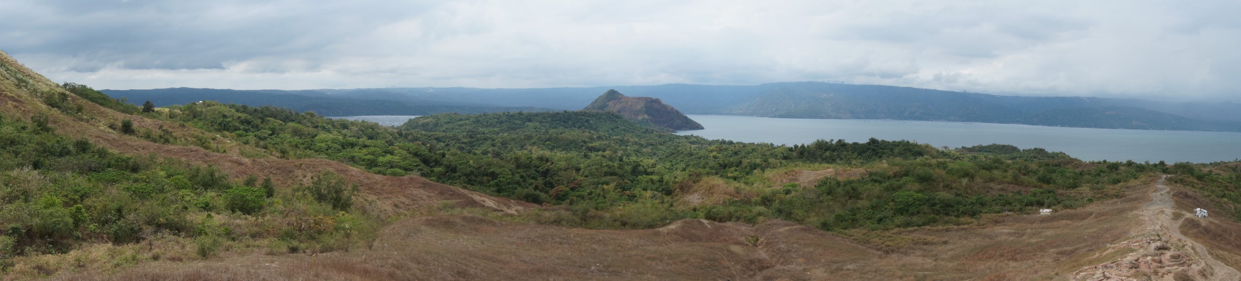 Vue volcan Taal - Philippines