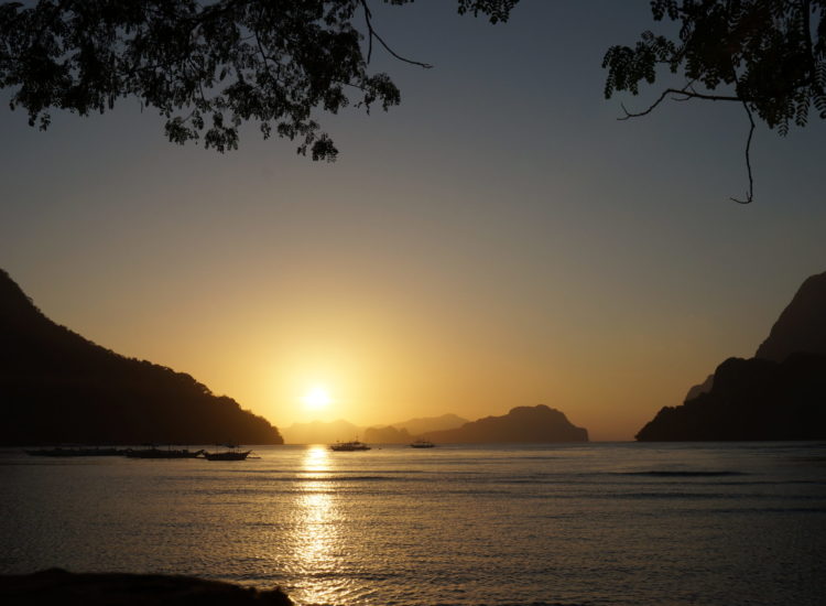 Coucher de soleil - Palawan - Philippines