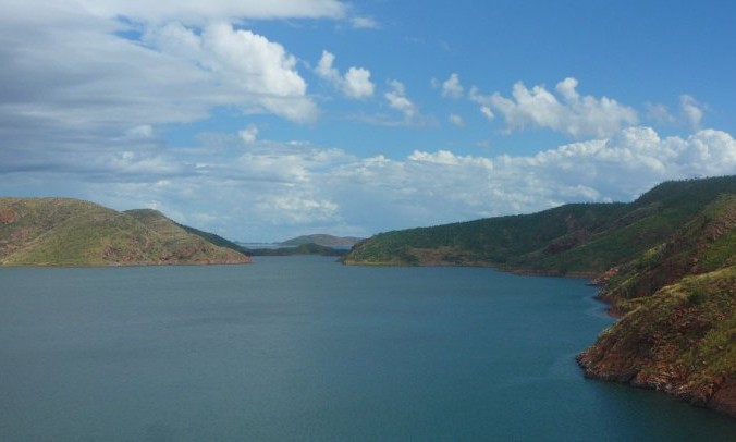 Argile lake australie