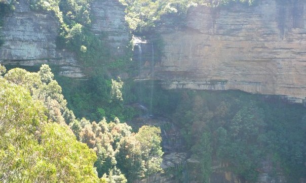 Katoomba cascade blue mountains australie