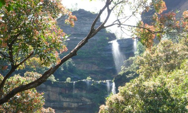 cascades blue mountains australie