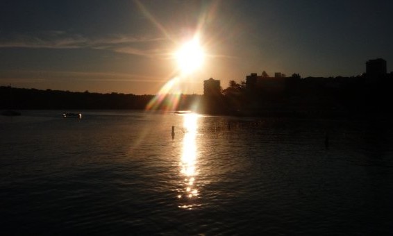 coucher soleil manly - Australie