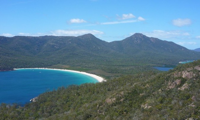 Freycinet national parc tasmanie australie