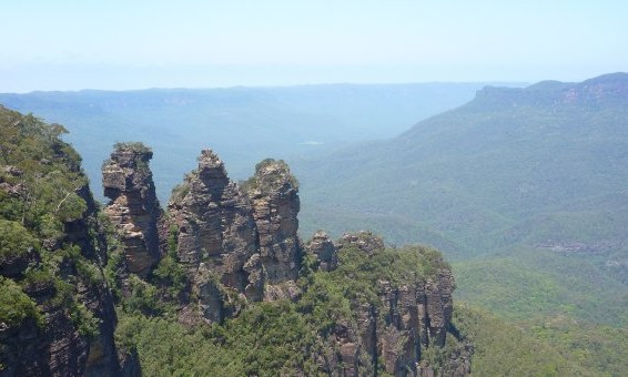 three sisters blue mountains australie