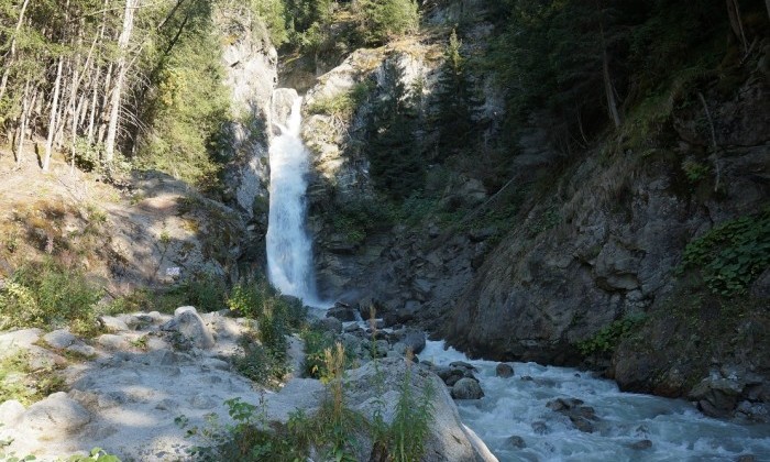 Cascade du dard - Mont Blanc