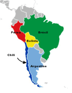 carte amerique latine