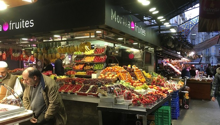 Marché la Boqueria - Barcelone - Espagne