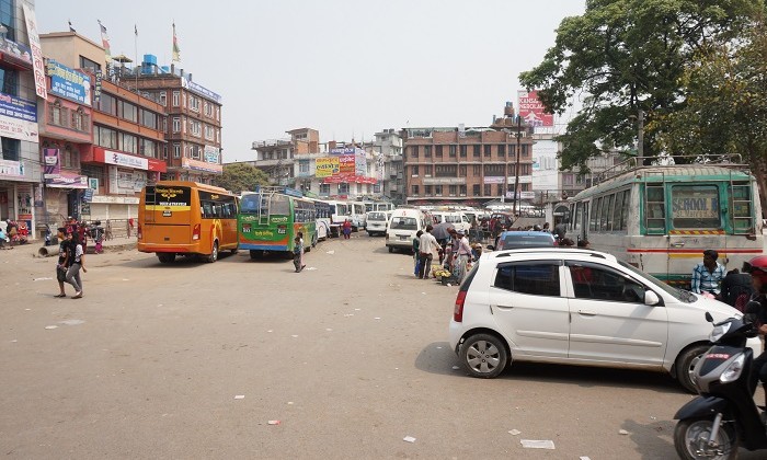 Station de  bus - Patan - Népal