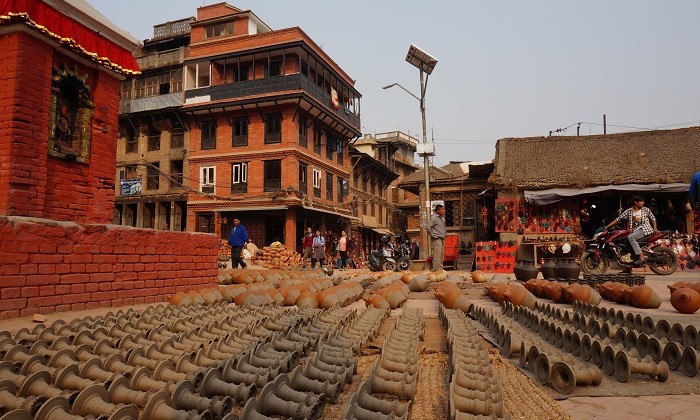 Potter's square _ Bhaktapur