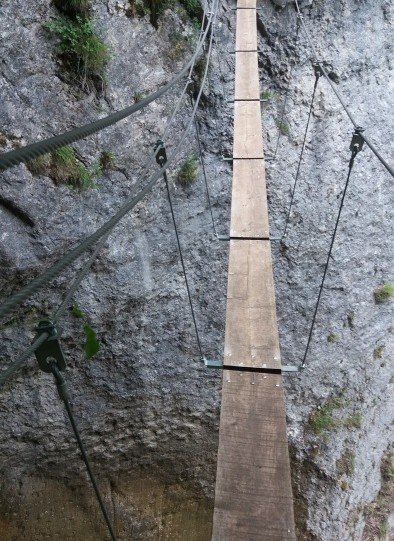 Via ferrata St vincent de mercuze