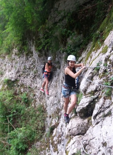 Via ferrata St vincent de mercuze