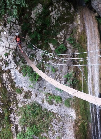 Via ferrata St vincent de mercuze