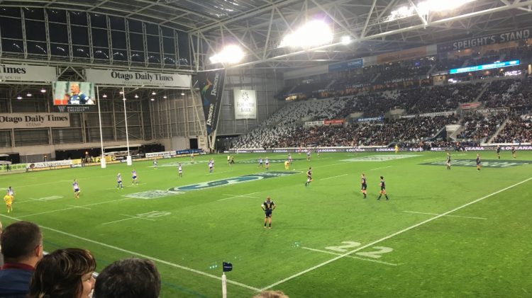 Match de rugby - Dunedin