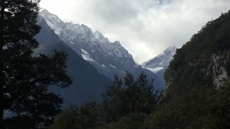 Route entre Te Anau et Milford Sound