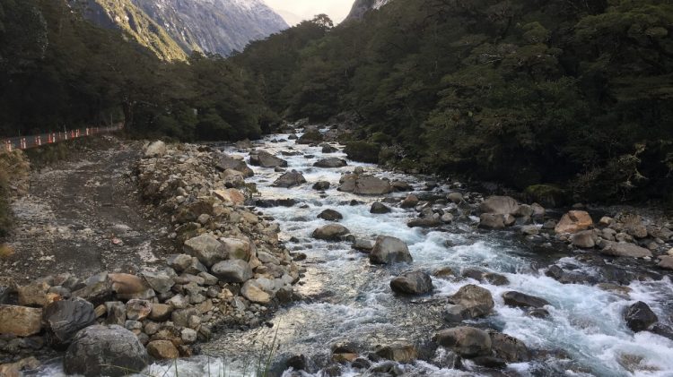 Route entre Te Anau et Milford Sound