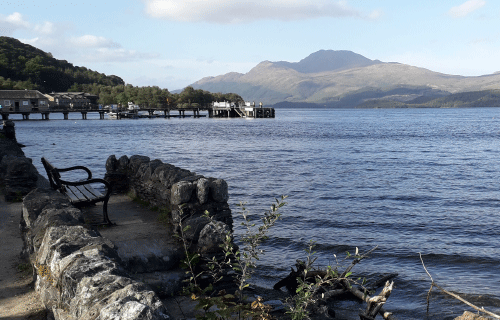 Loch Lormond_Ecosse, grand lac en Ecosse