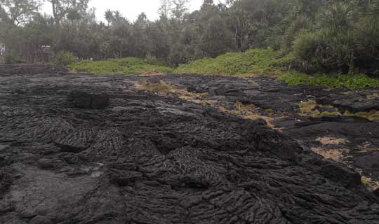 Route des laves - la Réunion