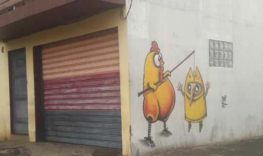 Street art - Saint Pierre - La Réunion