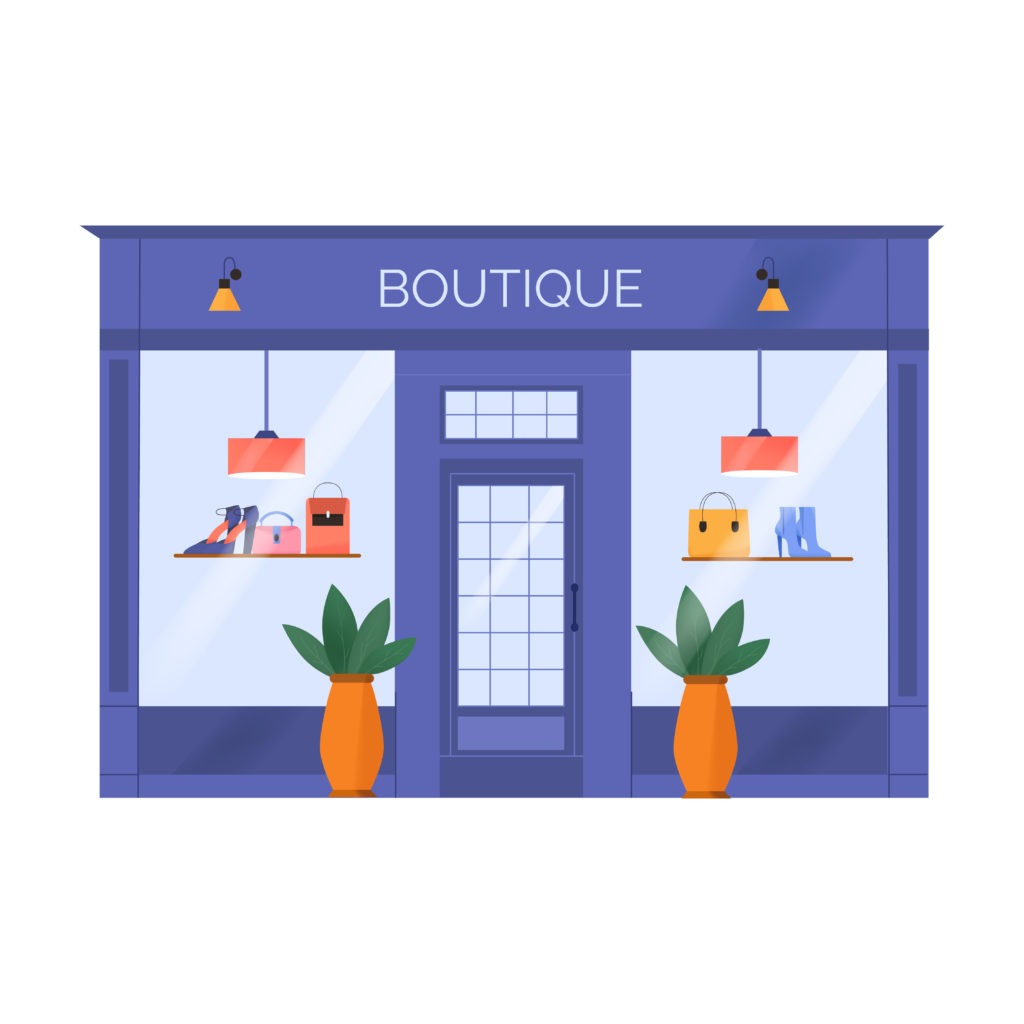 illustration boutique